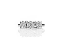 Anello Promesse Donna Venere in Oro bianco Diamante TRYV/0,41-14 - TRYV/0,41-14